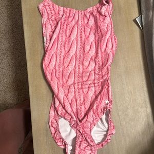 Leo for gymnastics pink adult small